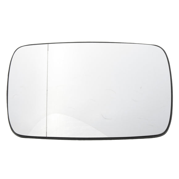 New Heated Mirror Left Driver Side Door Glass Plate For BMW E46 98-05 Saloon