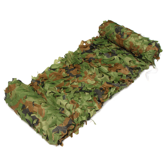 7X1.5m Woodland Camouflage Camo Net For Camping Military Photography