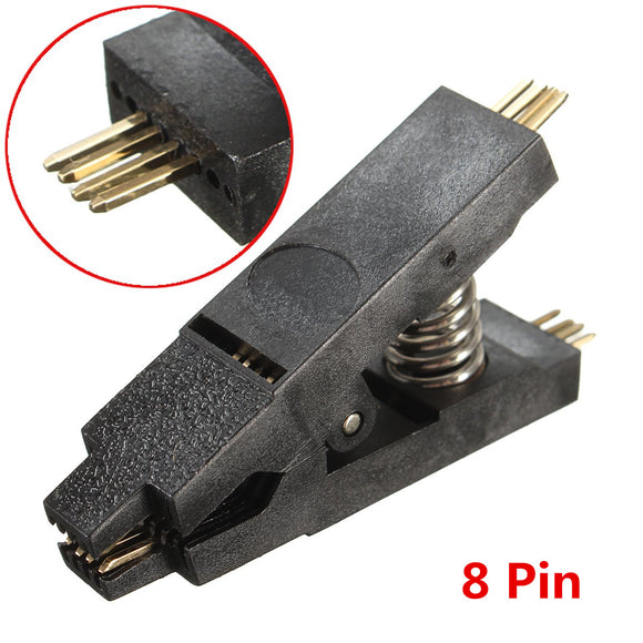 SOIC Test Clip 8 Pin Black Electronics Programmer Testing Clip Test Clamp