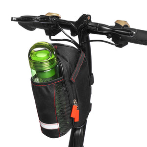 BIKIGHT Electric Bicycle Cycling Saddlebags Water Bottle Pocket Motorcycle MTB Bike Tail Rear Storage Bag