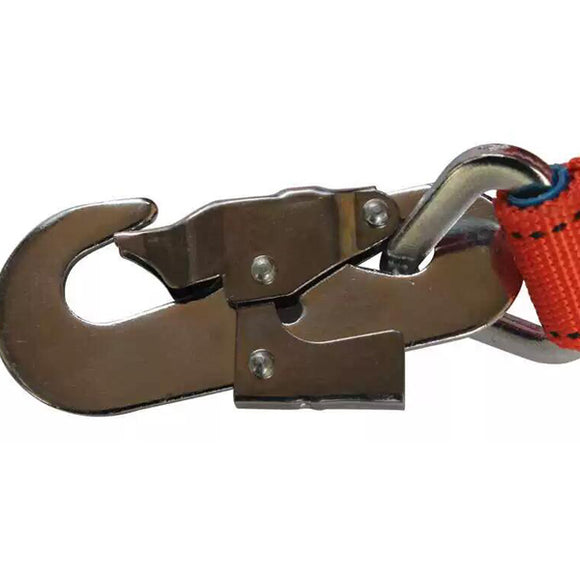 Safety Rope Snap Hook Carabiner Anti-abrasion Rock Climbing Camping Mountaineering Security Buckle