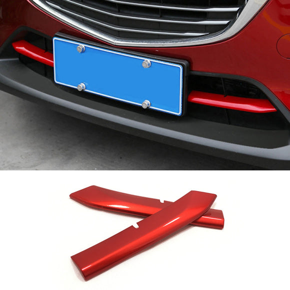 Car ABS Front Lower Grille Cover Trim Molding for Mazda CX5 2017-2018 KF 2nd Gen