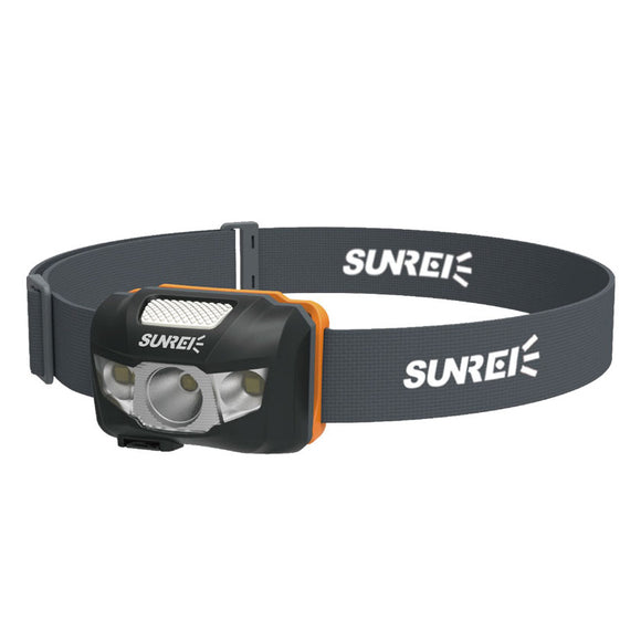 SUNREX Youdo3 190LM XPG3 S2 LED + 2 x 3030 LEDs 1800mAh Li-battery USB Rechargeable 7 Modes Headlamp