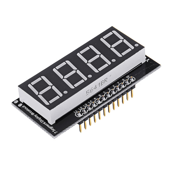 YwRobot Four Digital Tube Red LED Display Module Common Anode For Arduino Electronic Building Block