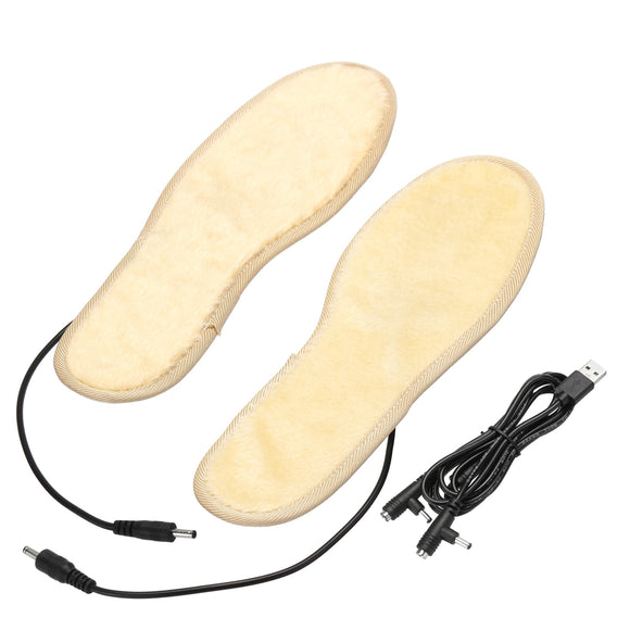 Rechargeable Electric Foot Warmer USB Heating Insole Shoe Pad