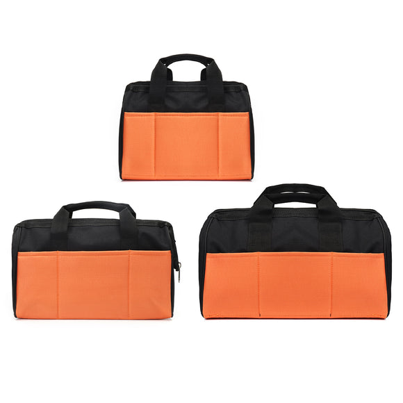 12/14/15 Inch Tool Bag Heavy Duty Storage Pouches Contractor Hardware Shoulder