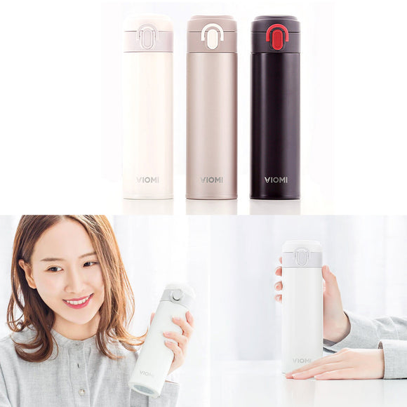 Original Xiaomi Portable 300ML Vacuum Cup 316 Stainless Steel Water Bottle