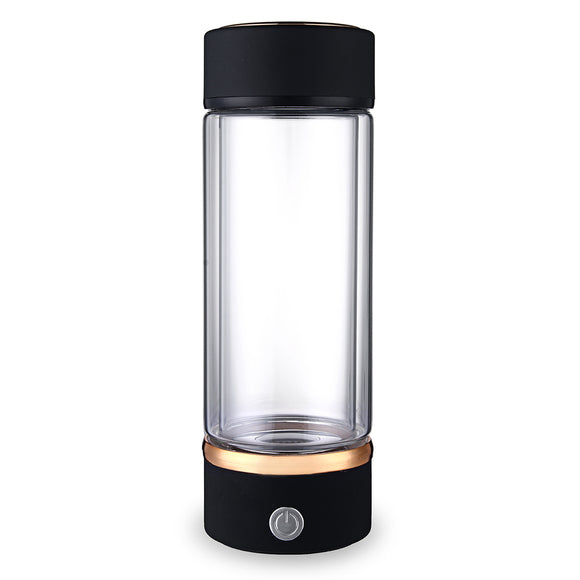 420ml Portable USB Hydrogen-Rich Water Ionizer Maker Generator Energy Bottle Cup Water Bottle