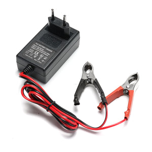 12V/14.6V 1A Lead Acid Battery Charger Intelligent Adapter EU/US/AU/UK Plug