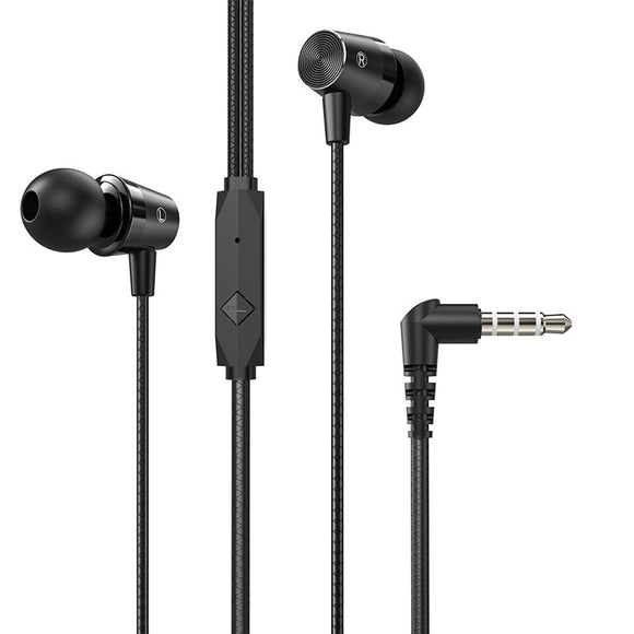 HOCO M79 Wired Earphone Bass Stereo 10MM Driver Headphones 3.5MM Gaming Sports In-Ear Earbuds with Mic