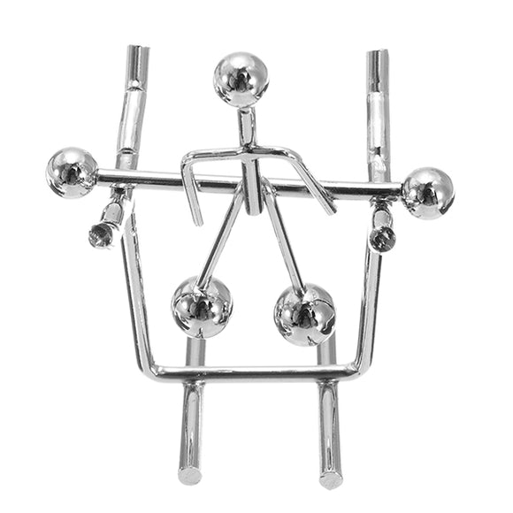 Motion Toy Newton's Horizontal Bar Balance Balls Physics Classic Science Mini Fun Desk Toy