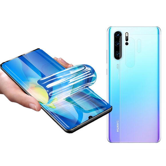 Enkay HD Anti-scratch Soft Hydrogel PET Full Coverage Front&Back Screen Protector for Huawei P30 Pro