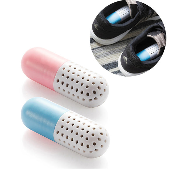 2Pcs Shoe Smell Removal Deodorizer Steriliser Odor Germs Eliminator Remover Shoe Dryer