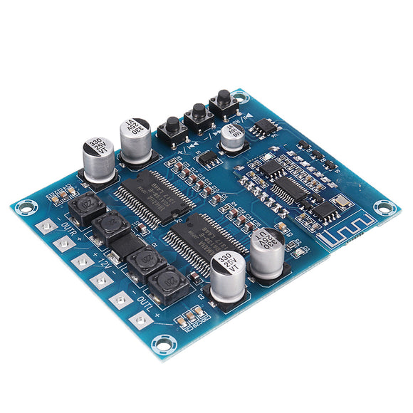 XH-A353 2 Channel 20W+20W HIFI Digital Bluetooth Amplifier Board YDA138-E Dual-core AMP Board DC12V