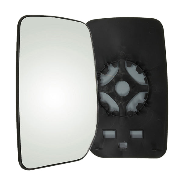 Car Left Passenger Side Wing Door Mirror Glass Clip On For Ford Transit 00-13