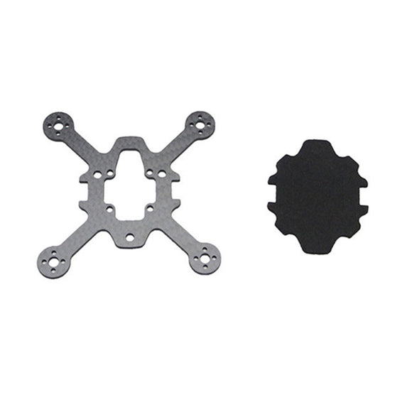 KINGKONG/LDARC ET Series ET100 ET115 ET125 Micro FPV Racing RC Drone Spare Parts Carbon Fiber Plate