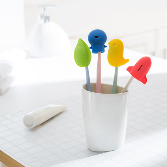 Portable Cartoon Toothbrush Head Cover Protector Tooth Brush Head Storage Tool For Home Bathroom Traveling