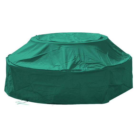 180x76cm 8 Seater Round Picnic Table Cover Outdoor Waterproof Heavy Duty Dust Protector