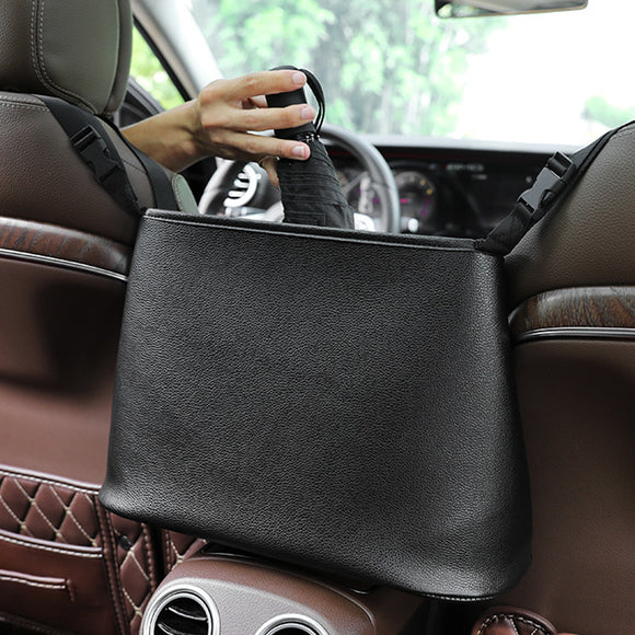 42*24*13CM Car Storage Net Pocket Handbag Holder Seat Side Leather Accessories