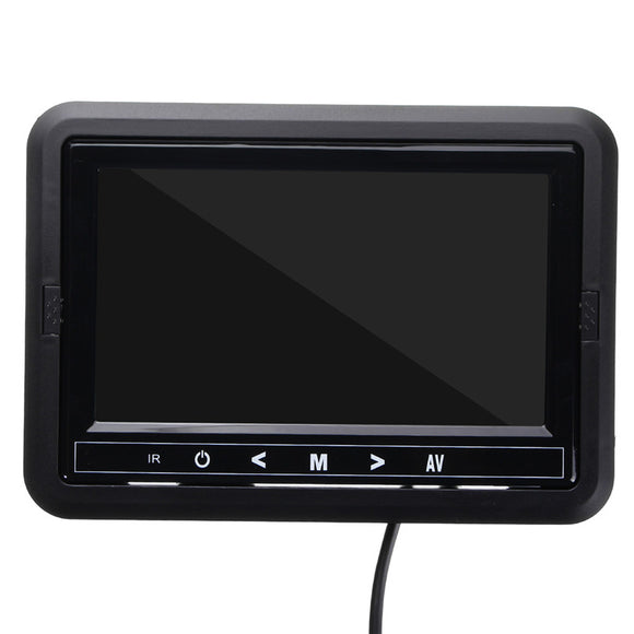 12-24V Full HD 7 Inch Ultra Thin Display Car Reversing Display Color Monitor