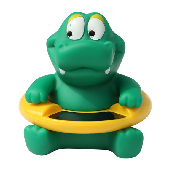 Cute Baby Thermometer Bath Toys Gift LCD Display Crocodile Shower Temperature Measure Tool