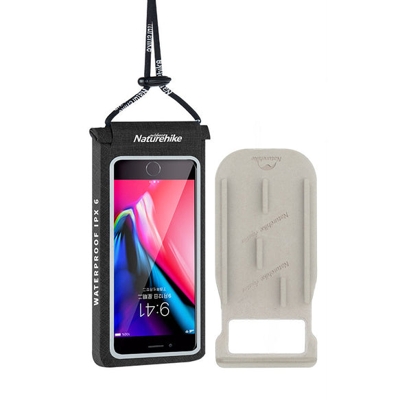 Naturehike NH18F005-S 6 Inch Waterproof Cell Phone Case Holder Smartphone Bag Touch Screen