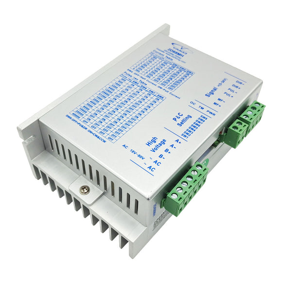 YAKO 2D68MH Stepper Motor Driver AC18-80V Drive Voltage 2 Phase Stepper Motor Driver