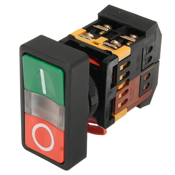AC 600V 10A On/Off Start Stop Momentary Push Button Switch
