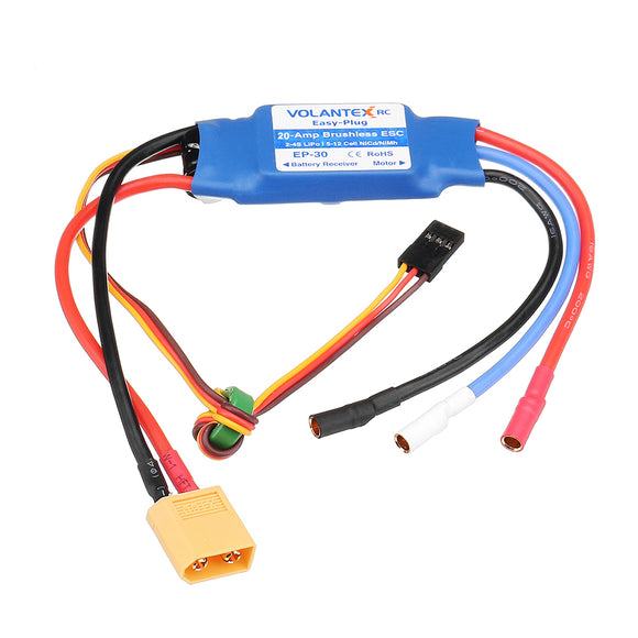Volantex V757-6 Ranger G2  FPV RC Airplane Spare Part 20A Brushless ESC