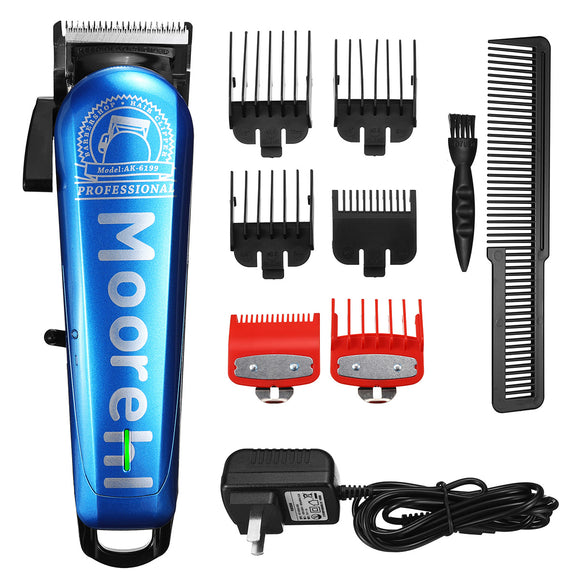 Professional Hair Trimmer Clipper Adjustable Cutting Rechargeable Shaver Remover 110-240V