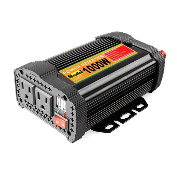 12V DC To 110V AC 1000W Solar Power Inverter Modified Sine Wave Converter