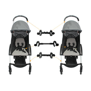 3Pcs/Set Baby Stroller Connectors Coupler Bush Make Twin Groove Pram for Yoyo