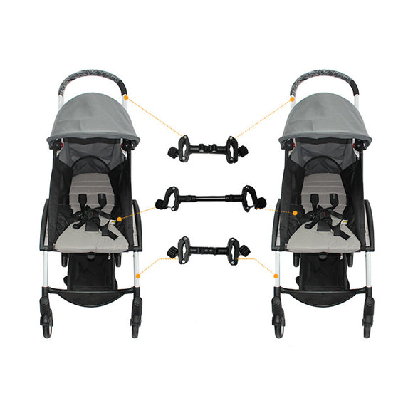 3Pcs/Set Baby Stroller Connectors Coupler Bush Make Twin Groove Pram for Yoyo