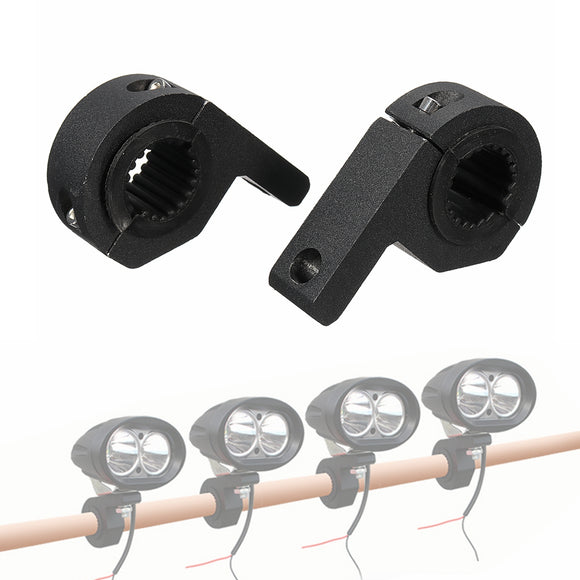 Pair 25-30MM 1-1.2inch Motorcycle Car Fog Light Bracket SUV Headlamp Mount Holder