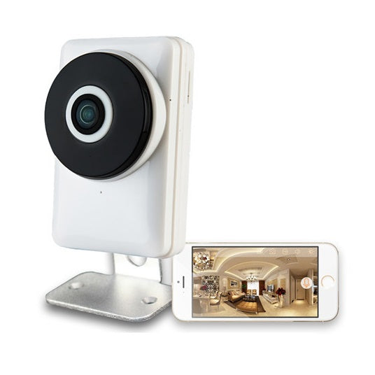 JM-106W 180 Degree Mini WiFi Panoramic IP Camera 720P Fisheye Network Audio Night Vision Camera