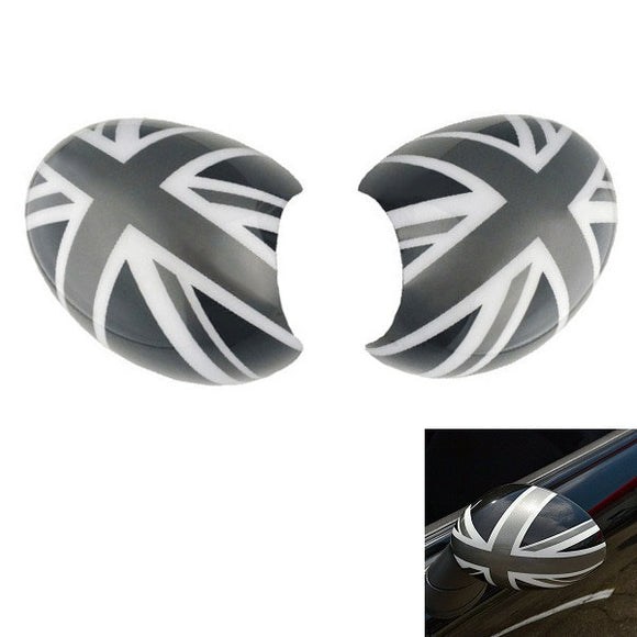 2Pcs ABS Car Door Mirror Cover for Mini Cooper Countryman R55/R56/R57/R58/R59/R60/R61