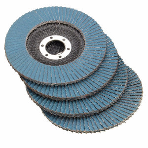 115mm Flap Sanding Disc 40 60 80 120 Grit Angle Grinder Wheel