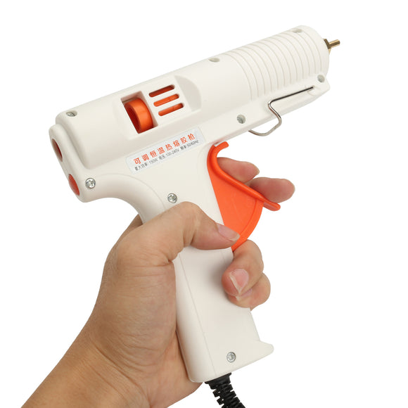 150W Hot Melt Glue Gun High Power Fast Heat Temperature 100-240V Adjustable EU Plug