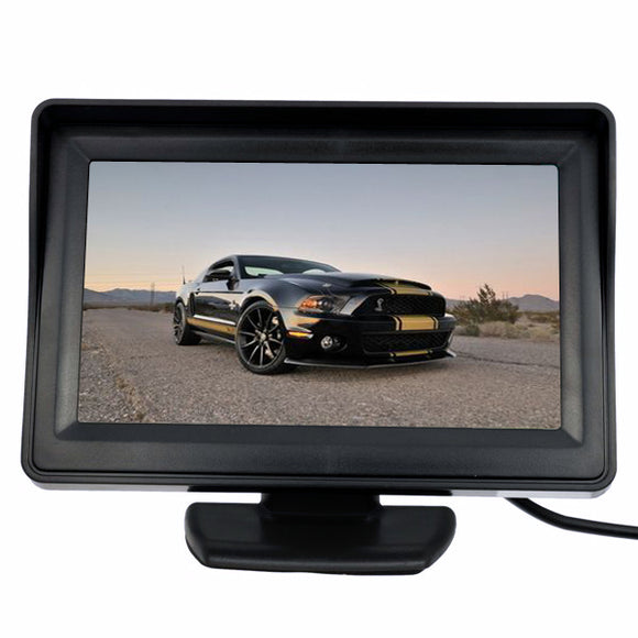4.3 Inch TFT LCD Car Rear View System Kit Monitor&IP Night Vision Reversing Camera