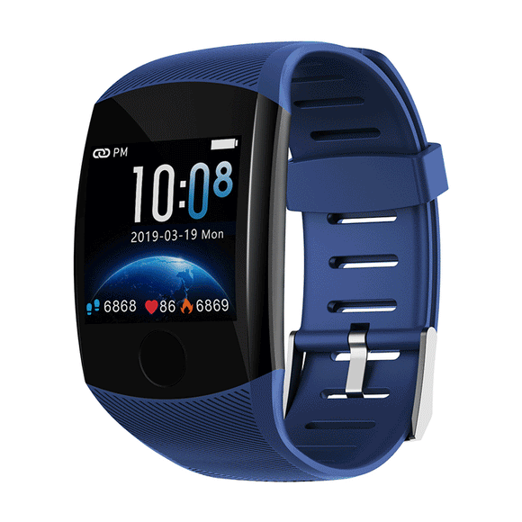 XANES Q11 1.3'' Single Touch Screen Waterproof Smart Watch Call Reject Fitness Sports Bracelet