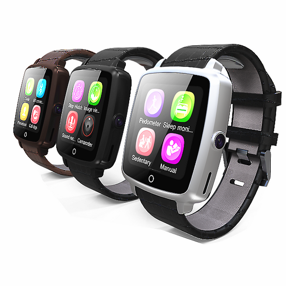 U11C GSM/SIM Bluetooth Smart Watch with Camera 0.3 MP For iOS/Android iPhone Samsung