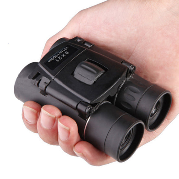 IPRee 8x21 HD Binoculars Portable Handheld Telescope Outdoor Camping Traveling Telescope