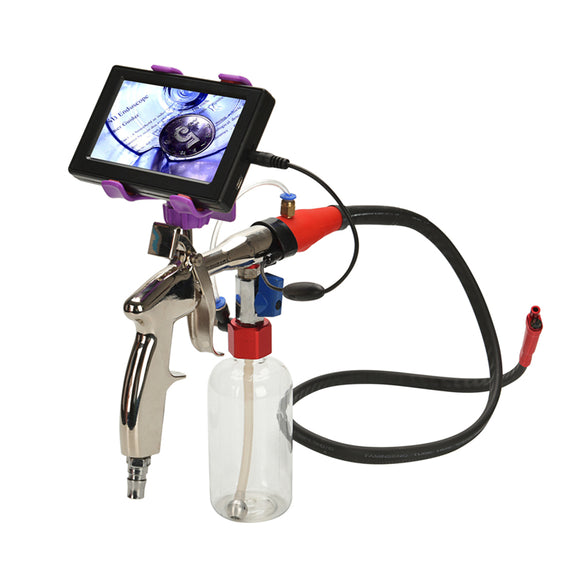 4.3 inch AV Display Non-dismantling Visible Endoscope Camera High Pressure Air Washer Cleaning Gun