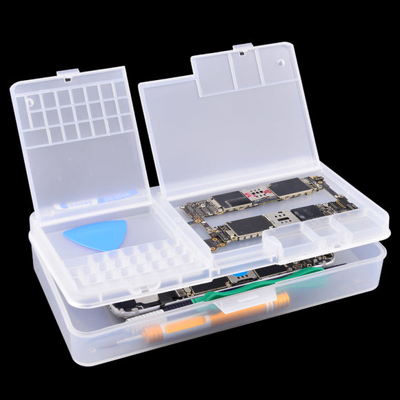 SUNSHINE SS-001A Multi-function Magic Box Mobile Phone LCD Screen Mainboard IC Parts Repair Plastic Storage Box