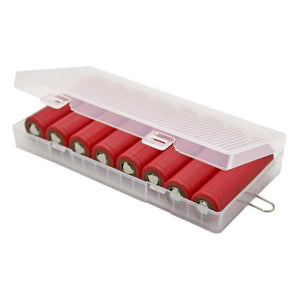 AA Battery Holder Organizer Portable Hard Plastic Case Storage Box