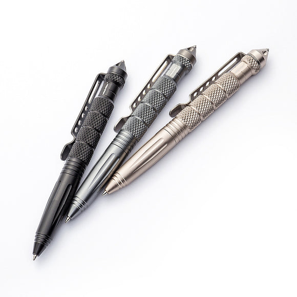LeoHansen B2S Multi-function Tactical Pen with Survival Tool Tungsten Steel Alloy Head Hard Gel Pen