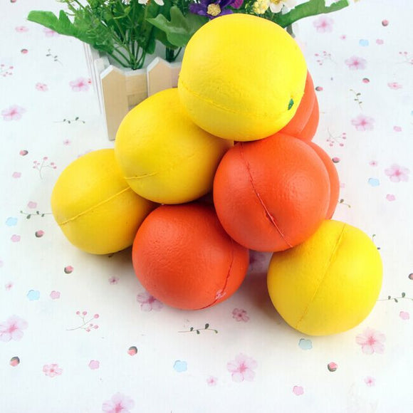 7.7CM Simulated Orange Soft Pendant Fruit Fun Toys Soft Gift