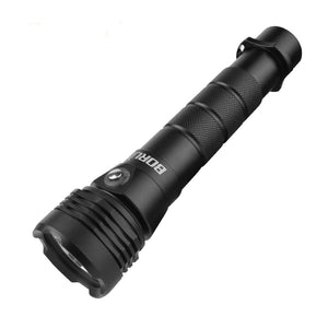 BORUiT M52 XHP50 2500LM Brightness Diving LED Flashlight Underwater 80m