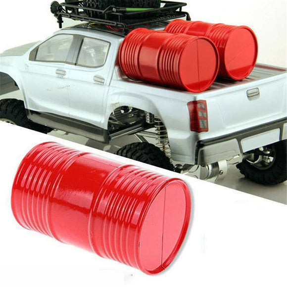 1PC Oil/Gas Drum Tank Container for 1/10 CC01 SCX10 TAMIYA RC4WD Rock Crawler RC Car Parts