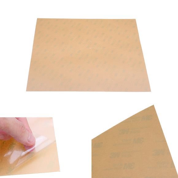 300*300*0.3mm Polyetherimide PEI Sheet with 3M Glue